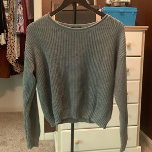 Gray sweater